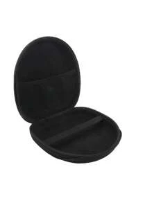 1 peça estojo de fone de ouvido de EVA à prova de choque, bolsa portátil para armazenamento de fones de ouvido, acessórios para fones de ouvido, caixa com zíper para novos fones de ouvido, estojo rígido de transporte/bolsa de viagem com espaço para Qc15, Qc3, SoundLink supra-auricular, estojo para fones de ouvido OE2