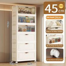 5/4/3/2/1 层无需组装可折叠衣柜，加厚家用/卧室储物柜，简易婴儿/儿童衣柜 - 彩色 - 查看 29