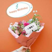 （1 件）会说话的磁带礼物卡（用于告白）