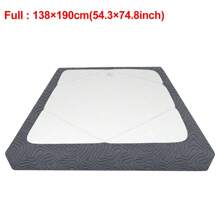 1 pieza Funda de colchón con diseño jacquard de unicolor, cobertor elástico para proteger tu ropa de cama y agregar estilo al hogar, adecuado para todas las estaciones