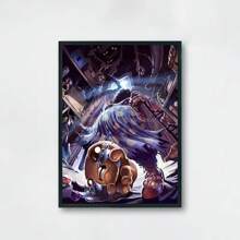 1pc/3PCS Wall Arts Posters Modern Classic Popular Roguelike Game "Isaac's Union" Poster Print Canvas Painting Wall Art Pictures Home Modern Game Room Decoration, Frameless/Framed ,Wall Art With Frame