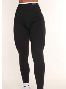 Legging Duo Absolute - Đen và trắng - Xem 4