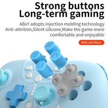 AOLION Aolion Wireless Hal Effect Controller Joystick For Switch 2/1 Dubbele Vibratie Pro Gamepad For NS/PC/IOS/Android/Steam