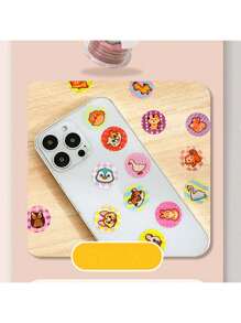1 Set Of 200 Pcs Cute Cartoon Stamp Stickers, For Magic Sealing And DIY Decoration, Perfect For Rewards And Decoration,School Supplies,Back To School