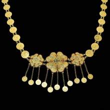 1pc Rhinestone Floral & Coin Waist Chain, Slimming & Versatile Body Chain For Bikini, Sexy Waist Decor - Waist Chain - View 2