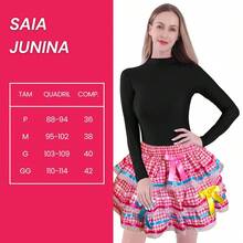 Puz Skirt June Party Adult Saint John Pink Flower - Hồng - Xem 4