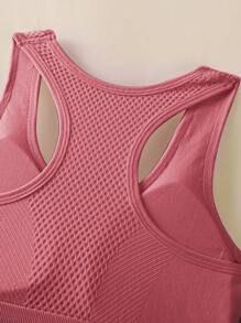 4pcs Casual Sports Bras For Women, Criss Cross Back Design Fitness Yoga Running Crop Tops