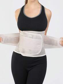 VBOSI Unisex Lower Back Support Belt, Suitable For Daily Wear And Running, For Both Men And Women - Khaki - View 5