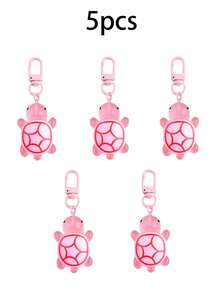1PC/5PCS Luminous Multicolor Tortoise Pendants Animal Keyring Pendant Bag Accessories,Car Keychains,Keyrings, Keychain Accessories, Matching Keychains,Cute Keychain,Can Be Fastened To Items Such As Keys, Bags School Cartoon Animal Car Accessories Goth Y2k - Multicolor - View 21