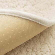 Heikoeco®Samt Sofaschoner Rutschfest 1 2 3 4 Sitzer, L Form Sofaüberwurfe, Sofadecken Für Sitzfläche, Ultra Weicher Sofaschoner - Beige 90*90cm - View 5