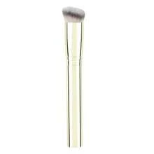 RANCAI 1pc Angled Concealer Makeup Brush, Soft Dense Bristles Suitable For Liquid, Cream, Powder Cosmetics, Creates Flawless Complexion, Champagne Gold - Multicolor - View 11