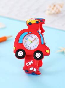 2025 New Model Cartoon Kids Watches 3D Silicone Quartz Children Watch, Cute Student Watch, Export Hot Seller