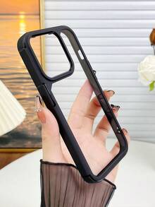 1 件丙烯酸 TPU 防震保护手机壳带保险杠，兼容 7/8/SE2/7+/8+/X/XS/XR/XS Max/11/11 Pro/11 Pro Max/12/12 Pro/12 Pro Max/13/13 Pro/13 Pro Max/14/14 Pro/16 防水防摔防刮 - 黑色 - 查看 20