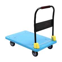 YUNRUX Food Service Carts & Trolleys - Black - View 4