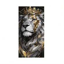 2 piezas Calcomanías de coche con diseño de león majestuoso - PVC, adhesivos duraderos para pilar de puerta y ventana trasera con diseño de animal noble, ideal para decoración y protección de vehículos, adhesivo para ventana de coche | Sofisticado adhesivo | Acabado brillante, calcomanías para coche - Multicolor - Ver 5