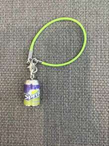 Nuevo Colgante de botella de refresco simulada Labobo, Accesorio de muñeca LABUBUS Colgante de lata con correa de hombro, Decoración colgante de 10cm