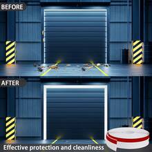Gaahing Garage Door Top And Sides Seal Strip, Universal Weather Stripping, Self-Adhesive Weatherproof Moldings With 40 Sets Of Screws - 白色 - 查看 3
