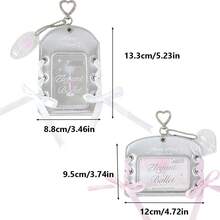 Rosyposy 1PC Vibrant PU Leather Card Holder - Ins Style Portable Protector For Student ID, Transit Cards & Kpop Photo Collectibles, Campus Essential With Pocket Storage & Scratch-Resistant Design - Multicolor - View 11