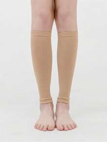 1 Pair Unisex Calf Varicose Vein Compression Stockings, Leg Sleeves Snug Fit, Elastic, Breathable, Moisture-Wicking, Suitable For Outdoor Activities, Gym, Running, Hiking, Cycling, All Seasons Christmas Gift