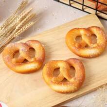 1 Pc PU Artificial Bread Simulation Food Model Fake Doughnut Home Decor Cake Shop Bakery Window Display Photography Props Table Decor