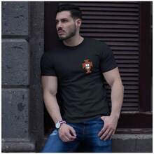 Basic Shirt Portugal National Team Men's T-Shirt 100% Premium - 白色 - 查看 2