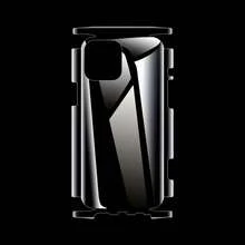3 套背面水凝胶膜边框贴纸适用于 Apple 16 Pro Iphone16 ProMax Plus 背面全覆盖屏幕保护膜屏幕保护必需品，适用于日常保护、办公室、家庭隐私屏幕保护膜手机屏幕保护膜手机配件防水防震防摔防摔防刮防指纹 - 透明3套裝 - 查看 4