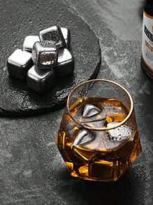 Summer Quick-Freeze 304 Stainless Steel Ice Cubes, Quick-Freeze Ice Stone Set, Metal Ice Nuggets For Wine, Whiskey, Bar