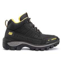Bota Adventure Couro cat Masculino Coturno Qualidade Pronta Entrega Amarrar, Bota coturno adventure