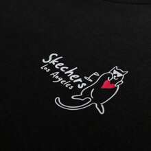 Skechers Women Knit Round Neck Casual Short Sleeve T-Shirt P225W302-03K8