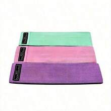 3pcs Multi-Functional Yoga Resistance Bands For Body Stretching, Strength Training Fitness Tension Bands - Multicolor - View 11