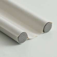 1pc 93cm Segmented Grey Leather Door & Window Gap Sealing Strip, Anti-Dust Anti-Wind Soundproof Seal, Household Helper - Multicolor - View 17