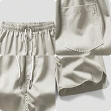 Pantaloncini casual da uomo con laccio