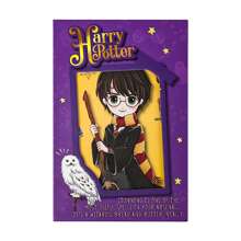 Harry Potter 1pc Harry Potter Colorful Hardcover Notebook, Draco, Harry & Luna Series, Comic Style Journal, Retro Hogwarts Diary, Gift For Graduation, Birthday, Mother's Day