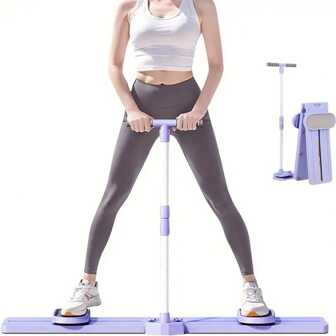 Macchina da sci ZM Health, macchina di allenamento da sci simulata, esercitatore per gambe e anche, attrezzatura fitness aerobica, per casa, palestra, Pilates, yoga