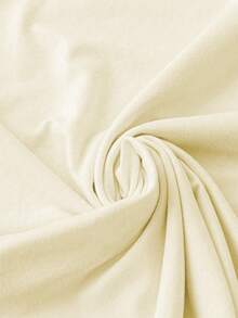 Tween Girls Lemon Print Round Neck T-Shirt, Summer Top - Apricot - View 2