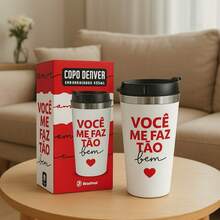 Vacuum Flasks & Thermoses - Você me faz tão bem - Branco - 查看 2