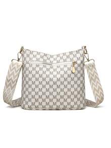 Women's Soft Leather Crossbody Bag, Middle-Aged Shoulder Backpack, New Spring And Autumn Design - White - View 8