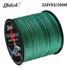 Chelesh 1000 Yards/914 Meters, 4-Strand Braided PE Fishing Line, Available In Color And Olive Green, Fishing Tools, Fishing Gift
