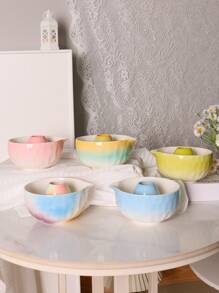 2pcs/Set Colorful Japanese Style Matcha Bowl, Made Of High-Quality Ceramic, Durable, Portable And Suitable For Business Meetings, Art, Matcha Lovers, Home Tea Tasting, Parties, Gifts For Girlfriend, Mother's Day, Mom, Wedding Back To School