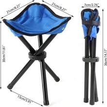 Mimi Folding Camping Chair Adjustable Height Durable Aluminum Alloy Suitable For Beach Fishing And Hunting Outdoor Comfort Accessories(Small Size 22cm*22cm*31cm)