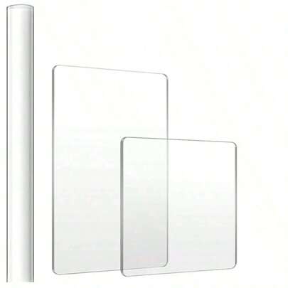 1pc/3pcs Acrylic Sheets/Rolling Pin Polymer Clay Sculpting Tools For DIY Art And Craft