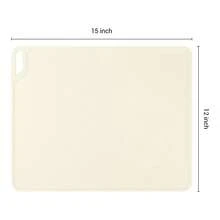 Placemat Set Of 6 Silicone Placemats For Kitchen Dining Table Decor, Washable Table Placemats Wipeable Table Mat - Beige - View 4