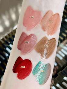 GIRLCULT Unreal High Shine Lip Glaze Chameleon Liquid Lipstick, Oil-Based Diamond Shiny Glitter Lip Gloss, Sparkly Metallic Color Intense Shimmery Finish, Long Wears, Holographic Talc Free 3.5g(0.12 Oz),GIFT - J70 Pink Fox - 查看 7
