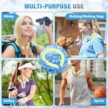 Neck Cooling Tube, Wearable Cooling Wrap For Summer Heat, Hands Free Cold Pack, Reusable Neck Cooler