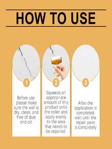 500g Pintura de látex inodora a base de agua, adecuada para cubrir grafitis en paredes, reparación y renovación de paredes, cubrir grafitis y manchas, también puede cambiar el color de la pared, la mejor opción para eliminar manchas en la pared, un gran regalo para familiares y amigos - Unitalla - Ver 4