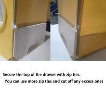 Fully Enclosed Cat Litter Box, Deodorizing, Sidewalk Style Anti-Splash, Drawer Design Cat Toilet - Multicolor - View 9