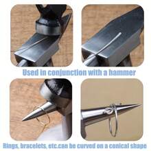 Iron Jewelry Making Tools - Metal And Shaping Molds For Rings - Durable Iron Structure With Handheld Design - No Power Required