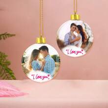 Personalized Circle Acrylic Car Interior Decoration With Customized Artistic Photo, Birthday, Wedding, Baby Birth And Other Special Occasions 1pc Ornamental, Waterproof Exquisite, Stylish, Modern Custom, Personalized, Boyfriend, Girlfriend, Dad, Mom, Family, Friends For Birthdays, For Children's Day Father's Days, For Housewarming Office, School, Home, Car, Valentine Day, Valentine Day Decor, Slow Summer Living, Stylish, High-Quality, Colorful, Modern, Tea Room, Home, Garden, Office, For Birthdays, For Weddings, For Housewarming,Festive Calendar - Multicolor - View 16