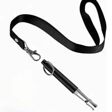 1 Pack Adjustable Ultrasonic Dog Whistle – Stop Barking & Recall Training Tool With Lanyard For Professional Dog Training