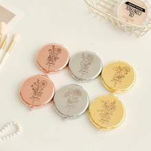 Personalized Compact Mirror With Engraved Name - Great Gift For Kids' Special Occasions - Multicolor - View 4